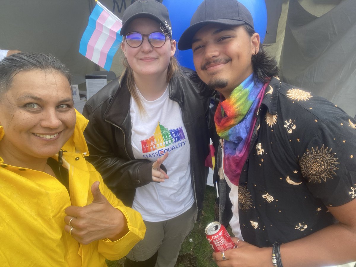 TanyaNeslusan's tweet image. As I reflect on the @BP4TP parade and festival, I’m so proud of everyone for pulling this together, and my @massequality team for being there. But mostly, I’m just grateful to have had my mum,sister and son all there with me to celebrate for the 1st time.  #Pride2023