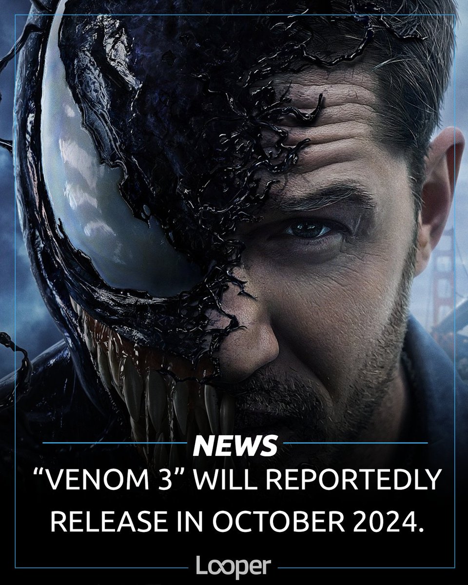 #Venom3 will reportedly release in October 2024. 👀