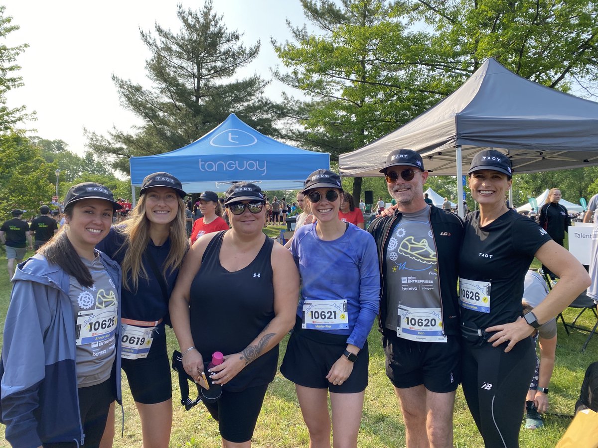 Nos équipes étaient présentes aux <a href="/DefiEntreprise/">Défis (💙,🧡)</a> de Montréal et Québec au cours des dernières semaines et portaient fièrement leur nouvelle casquette <a href="/cieleATHLETICS/">Ciele Athletics™</a>  aux couleurs de TACT. Vous pourrez certainement nous reconnaître dans les prochains événements sportifs!