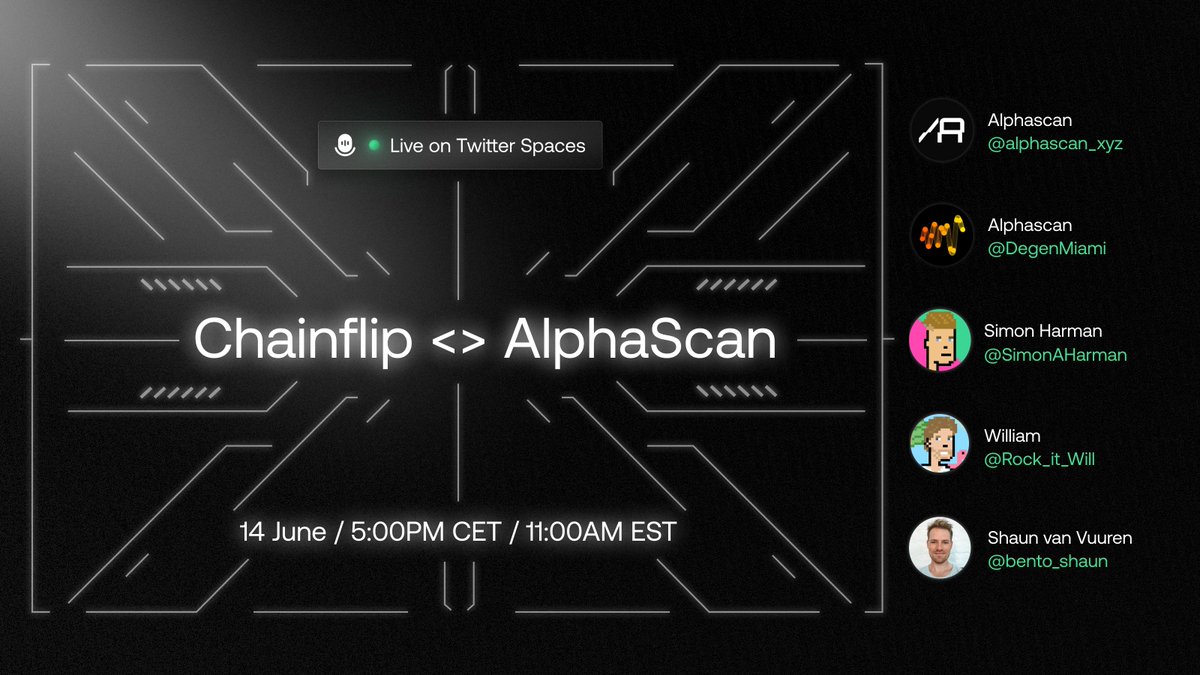CHAINFLIP LABS · Lending is live tweet media