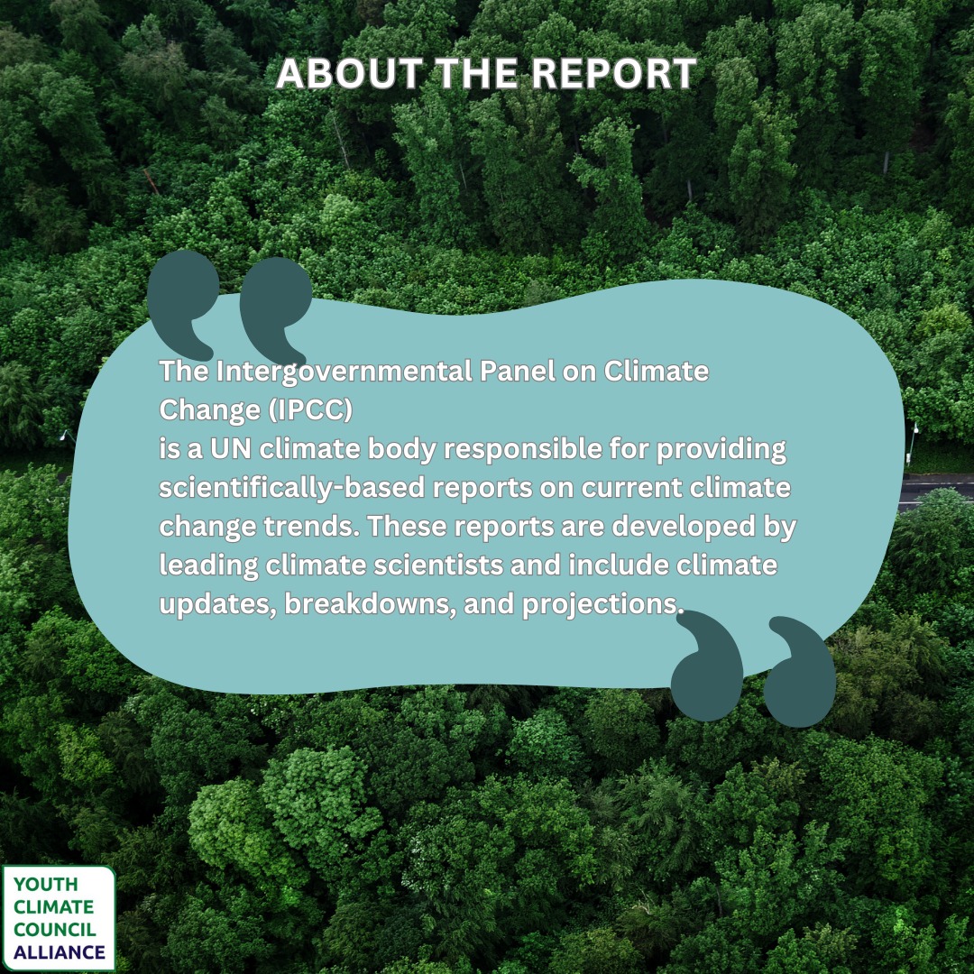 YouthClimateGH's tweet photo. The 2023 report from the #IPCC highlights the urgent need for global action to limit warming to 1.5 degree Celsius. The report outlines current trends and projections on #climatechange. It's time for governments, CSOs, and individuals to take bold action to protect our planet. https://t.co/sVZbvSonot