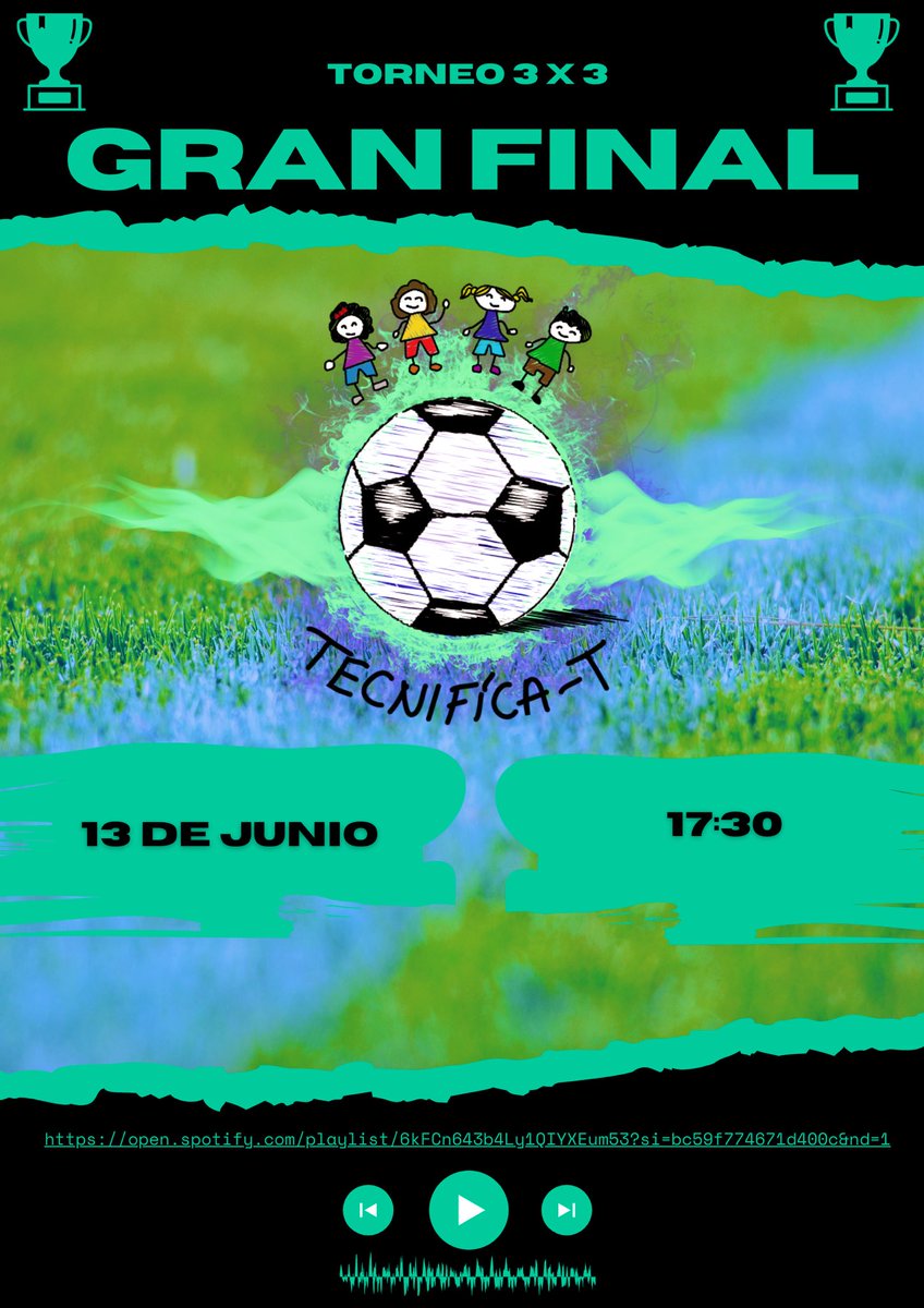 TecnificaT's tweet photo. ¡Te esperamos en la gran final del año! En esta ocasión contaremos con más equipos y reduciremos el tiempo de los partidos. La velocidad e intensidad serán la clave. ¿Te lo vas a perder? https://t.co/wf7t9NMDPZ