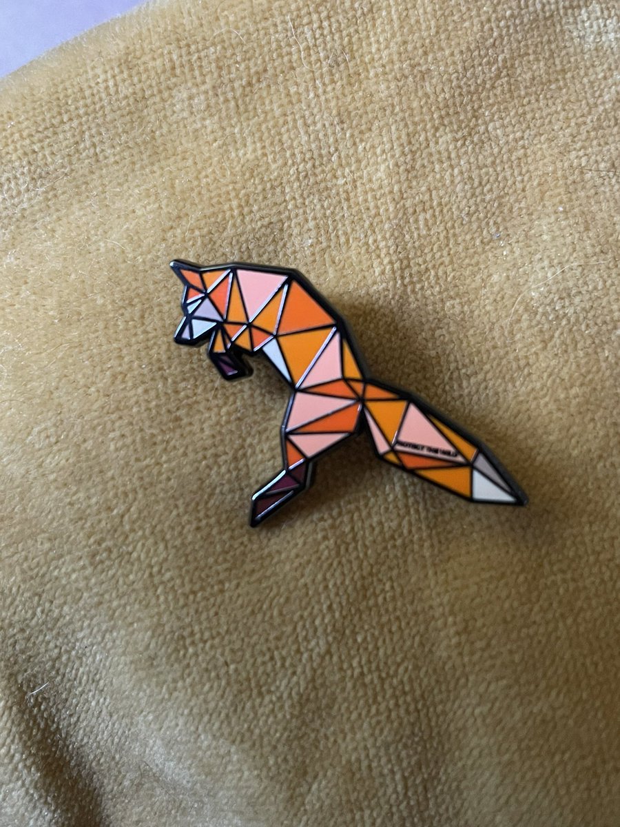 Ok so who sent me this beautiful pin in the post today?
#mysterygift