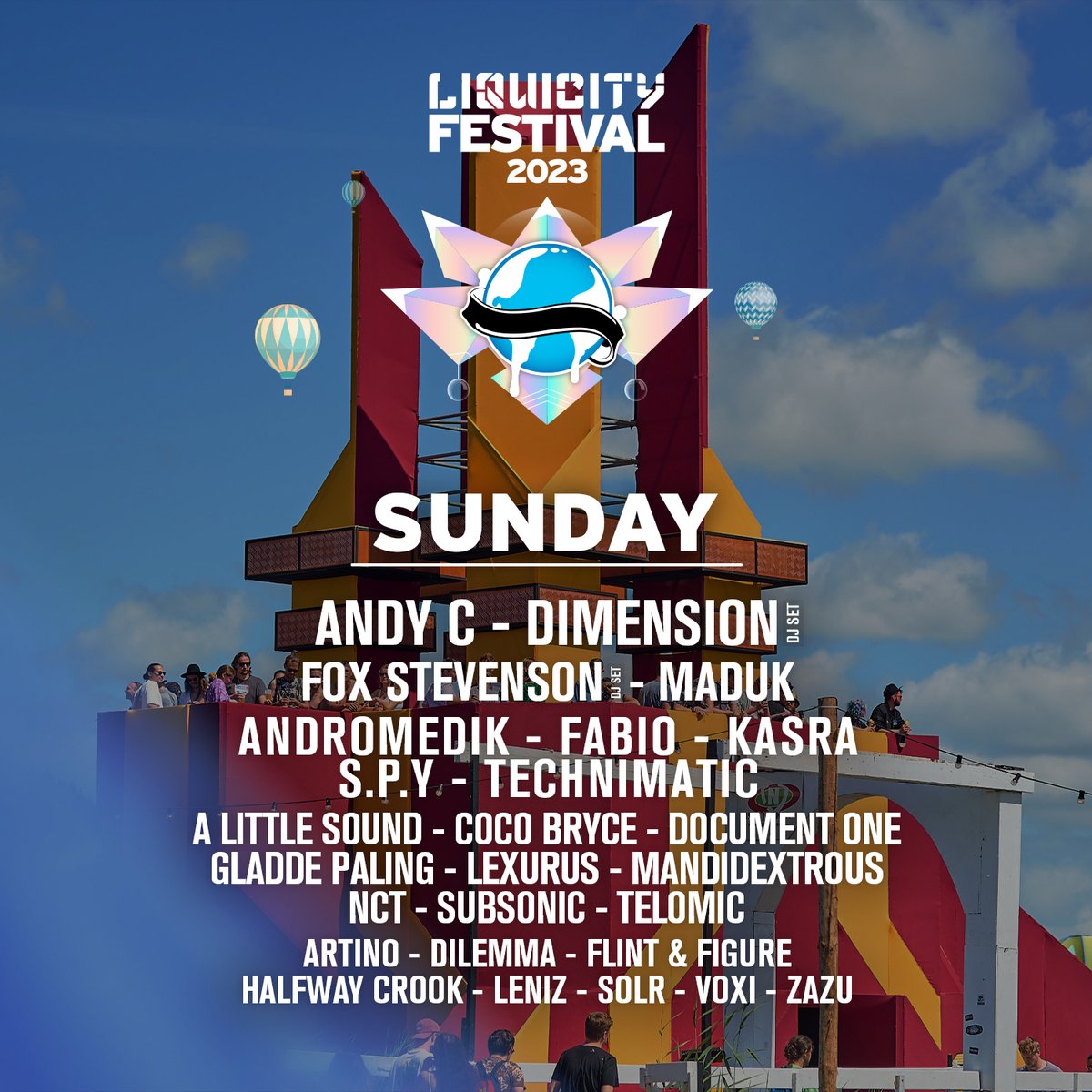 🔥 LIQUICITY FESTIVAL 2023 | UPDATED FULL LINE-UP 🚀 Also check updated line-ups per day ➡️ More info & tickets: festival.liquicity.com