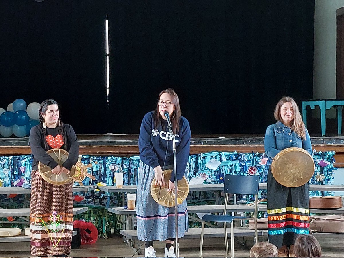 We are so honoured to have members of Eastern Owl here today for #IndigenousHistoryMonth  @NLESDCA