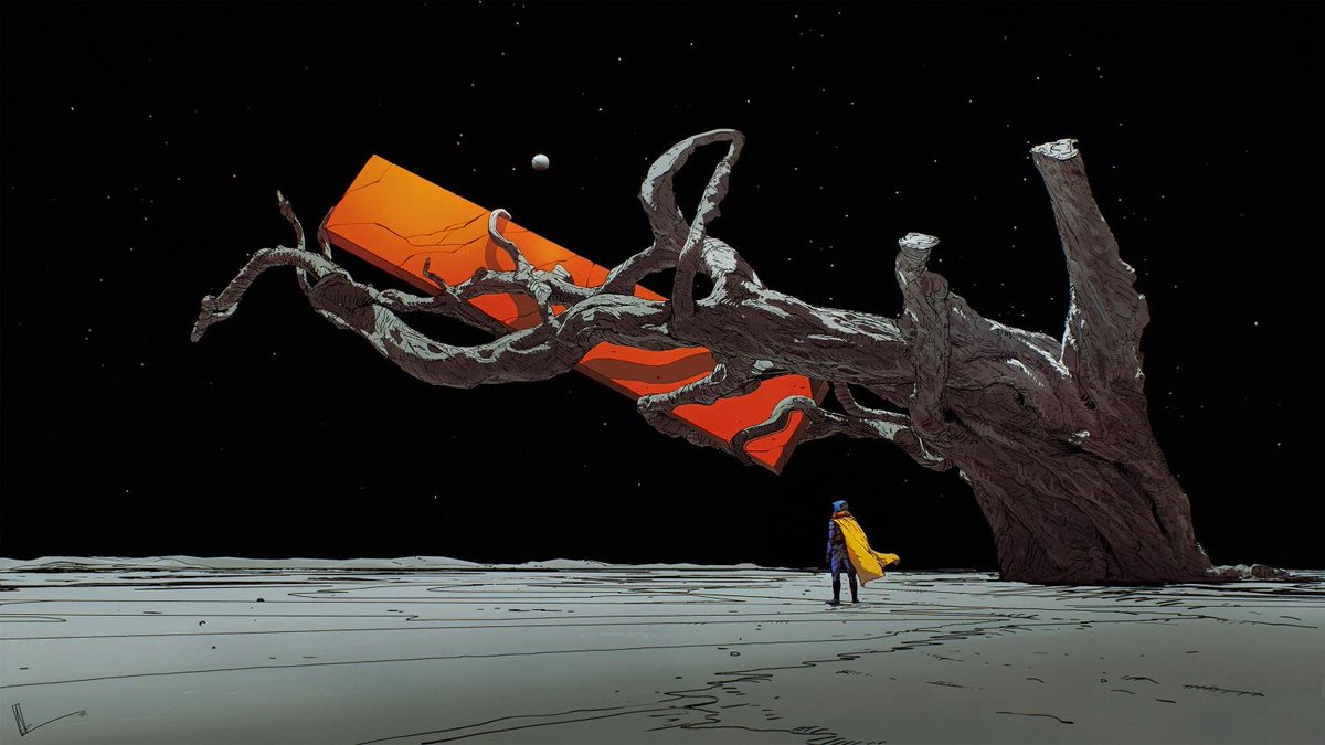 Besides his commissioned art, Amir also takes time for his personal works.

The /ANOMALY/ is Amir's <a href="/SuperRare/">SuperRare</a> series in which he explores the Lost Monoliths, ancient structures that defy human understanding.

The series is split into 3 parts: 
//Sci-FI
//Fantasy
//Dreams.