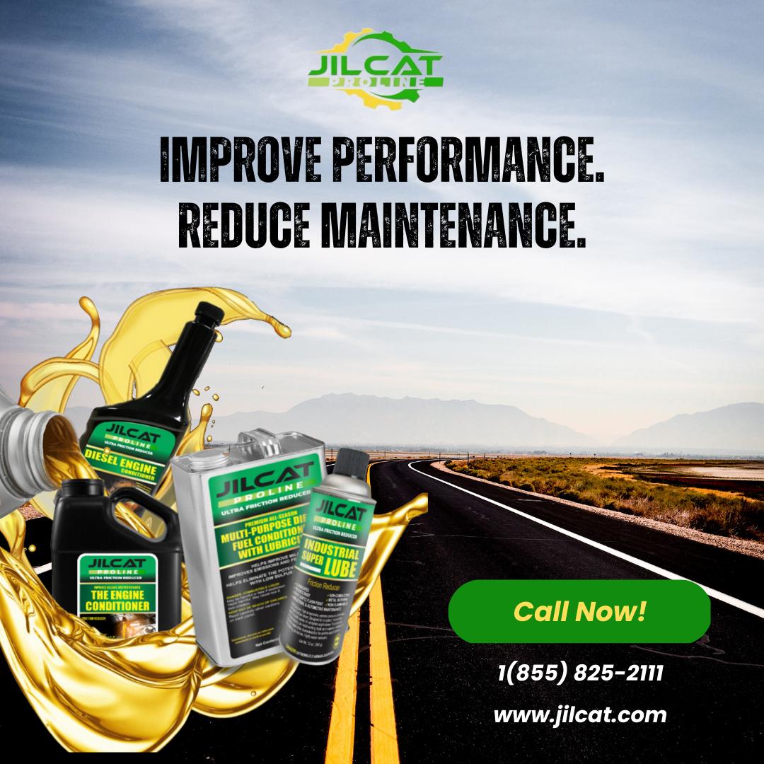 🏎️ Improve your vehicle's performance and reduce maintenance with JILCAT Proline™! 

Our products are designed to keep your engine running smoothly for longer. 

#JILCATProline #PerformanceUpgrade