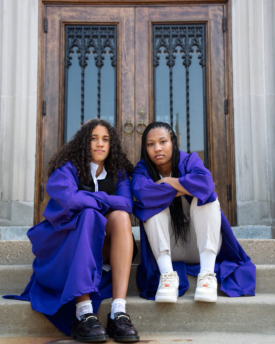 To the Class of ‘23 🎓 Through all the ups and downs you always came out on top. We’re beyond proud of you both. Congrats on an amazing achievement and looking forward to all your success in the future! 💜