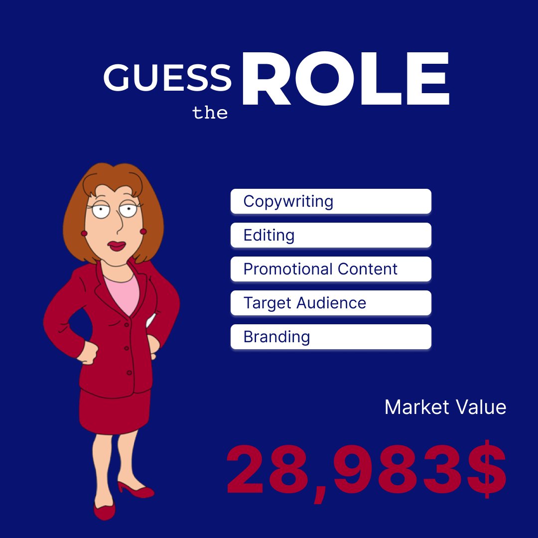 prosfy001's tweet image. Today is #MondayAnalysis! Can you guess which profession demands the following skills the most? 

#PROSFY #JobMatching #Skills #SalaryComparison #DreamJob #MarketValue #Remuneration