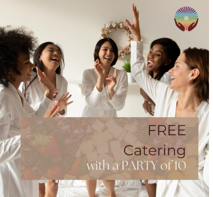 Book a spa party of 10 or more, and we'll provide the food!  Call us today at 219-440-6612 or Text 'PARTY' to book your spa party! The offer ends July 31, 2023.  #Spaparty #Privateparty #Corporateevent mbo.io/6BeCFw