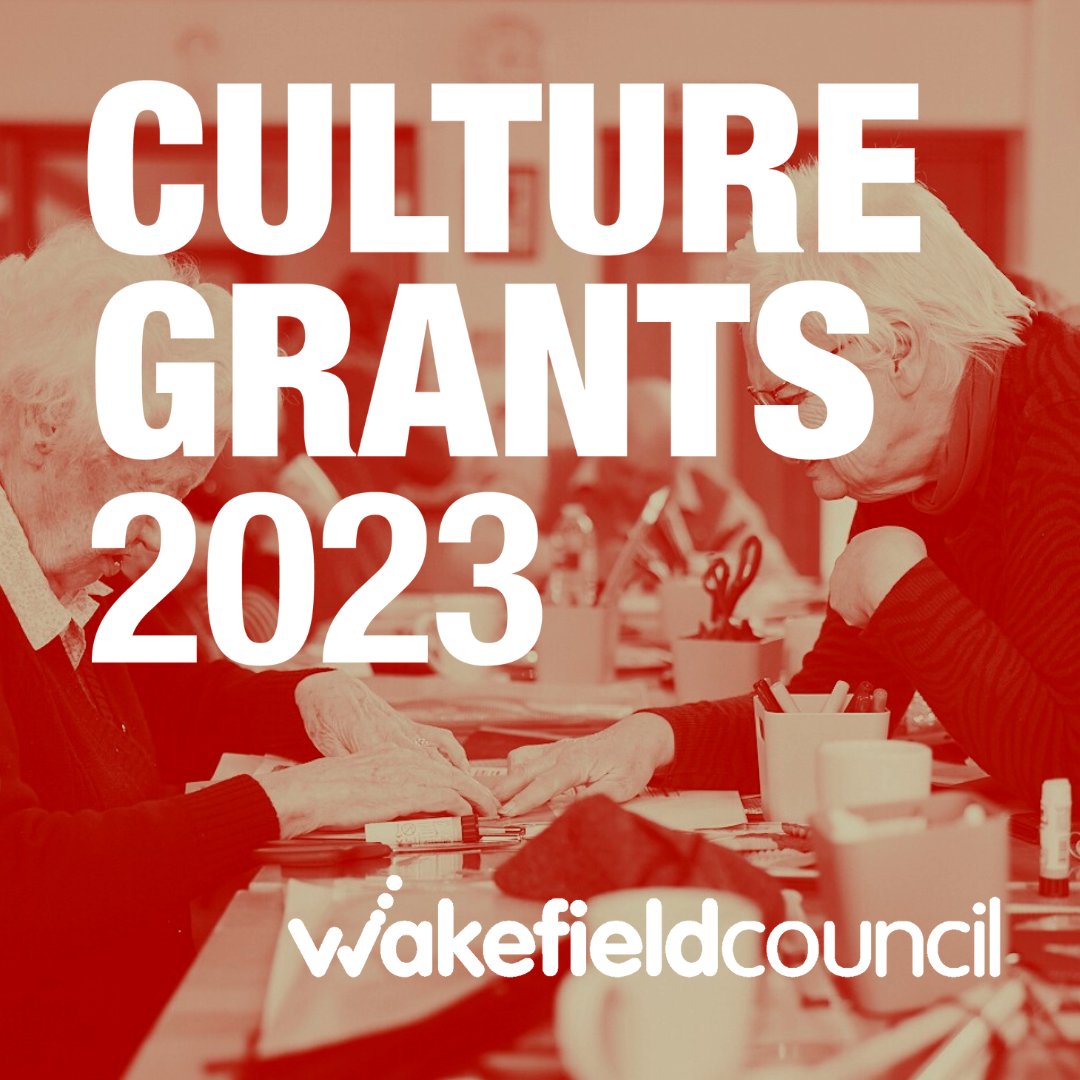 Only 1 week left to apply to Culture Grants 2023 second round!
Up to £15k funding for creatives, organisations and community groups to run projects across the Wakefield district.
Deadline 19 June 2023.
Further info: wakefieldcouncil.com/CultureGrants
#CultureGrantsWFD @MyWakefield
