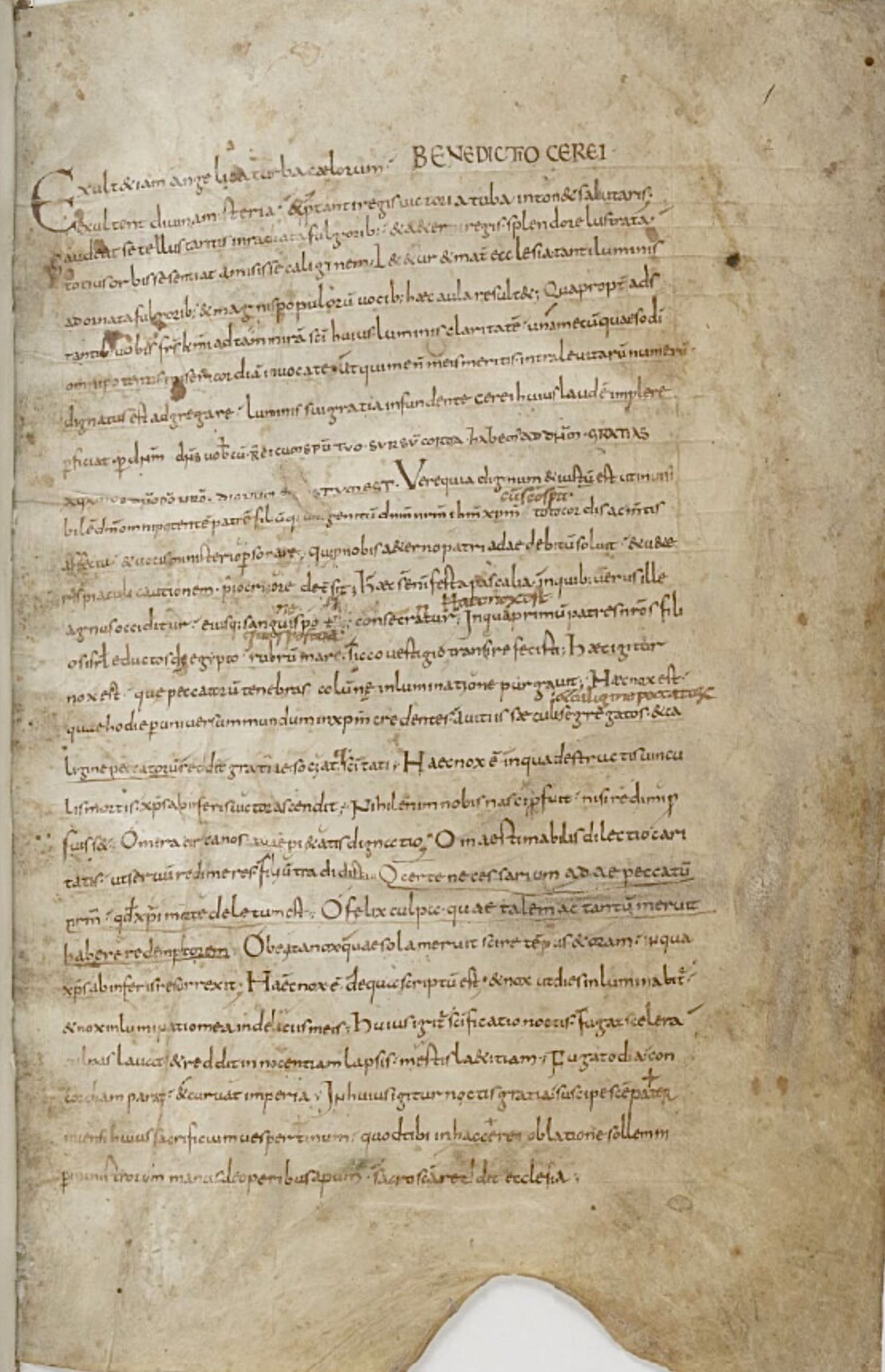 Ennius on Twitter "Blessing of the Paschal Candle at the Easter Vigil “Benedictio Cerei