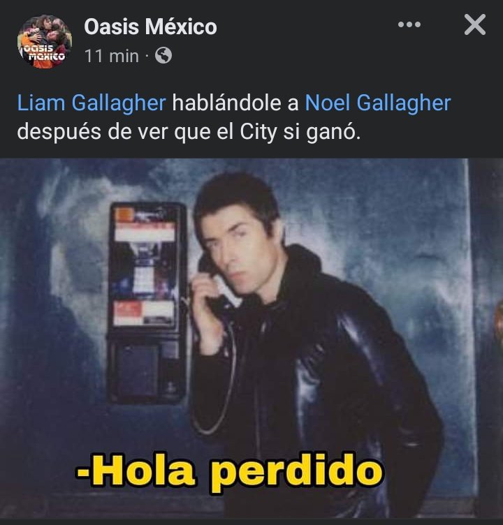 Beatleasis's tweet image. Ya le mandamos un aviso a @liamgallagher, jajaja.

#ClubPoderoso