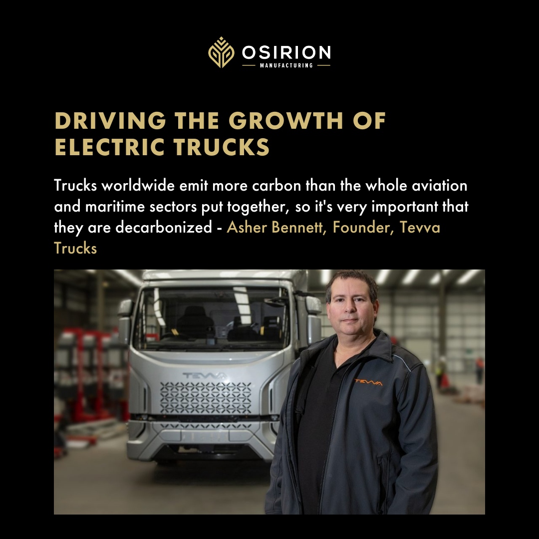 Driving a green revolution on wheels! 🌿⚡️

Let's pave the way for a sustainable future as electric trucks lead the charge toward decarbonization. Together, we can outshine aviation and maritime emissions and build a cleaner, greener world! 

#ManufacturingMindset