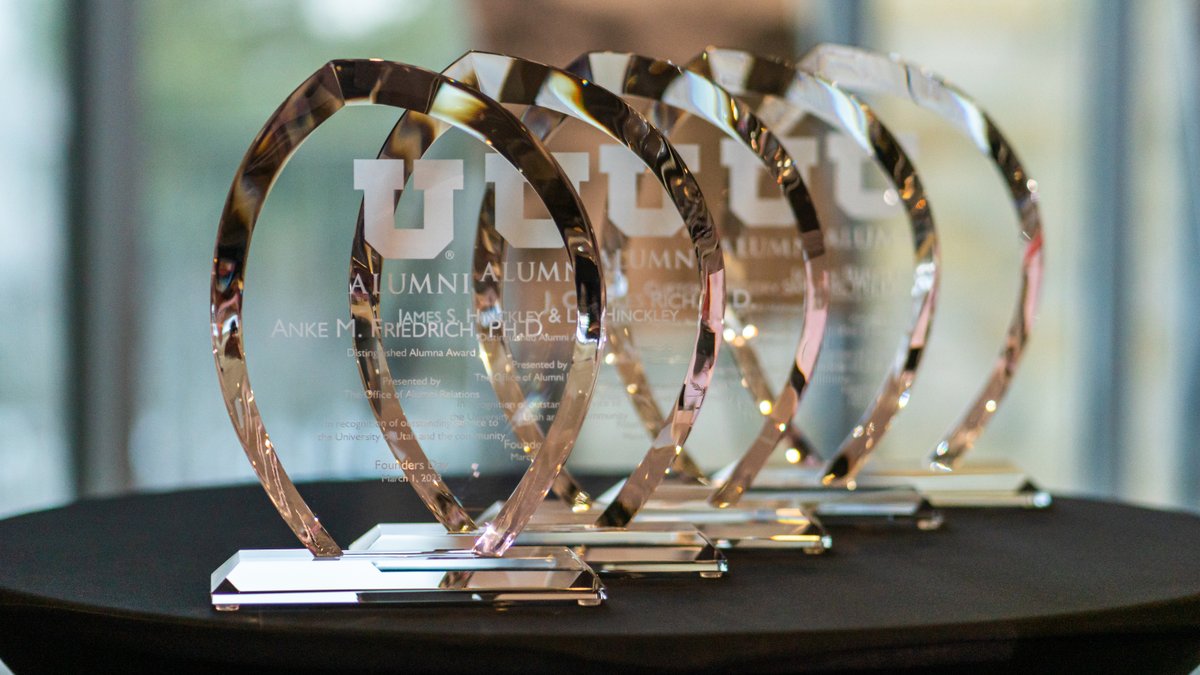 #FoundersDay24 nominations are open! 🙌✨ This prestigious award is presented to select #UAlumni for their outstanding professional achievements, public service, and/or commitment to #UofU. 

Nominate someone today ➡️ ow.ly/agwf50OM1IJ