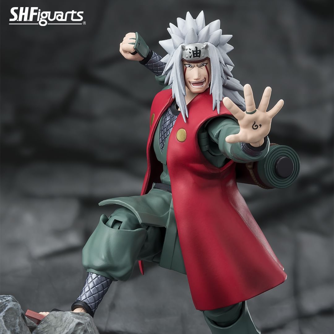 S.H.Figuarts JIRAIYA -Exclusive Edition-
Available at Anime Expo 2023

This year's Exclusive Edition is a vivid color renewal of S.H.Figuarts JIRAIYA! Featuring completely remade face parts! This item is perfect for your Naruto collection.

#naruto #shfiguarts #tamashiinations