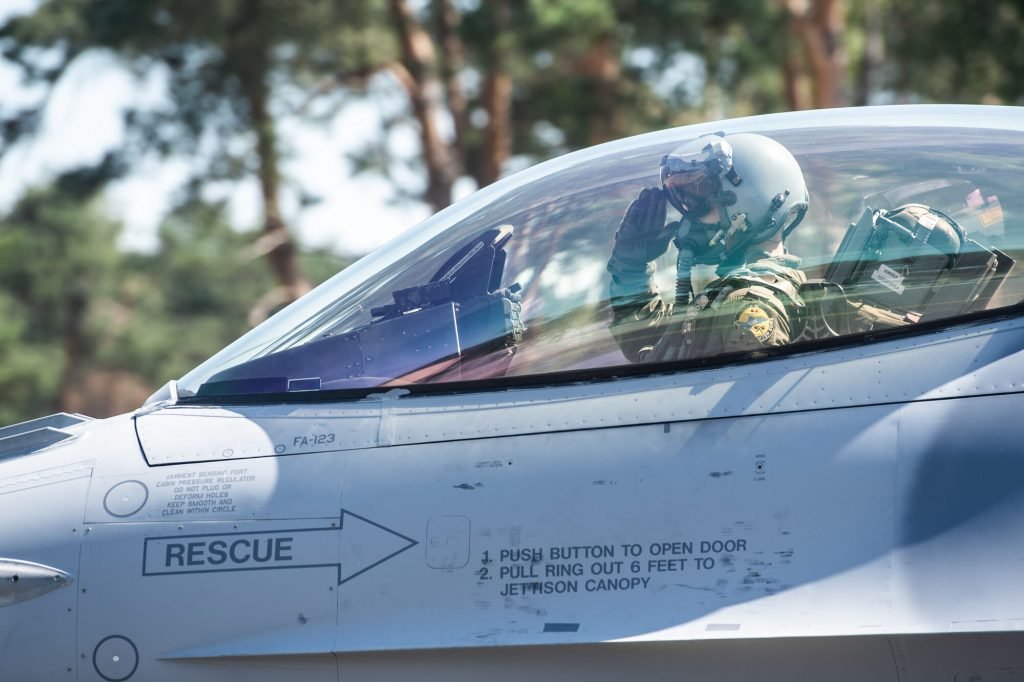 #Belgium actively participates in #NATO exercise #AirDefender23 🇩🇪, starting on June 12. 🇧🇪 #F16 fighter jets will join international partners, enhancing capabilities, strengthening collaboration, and enabling #interoperability in collective defense training #WeAreNATO #AD23