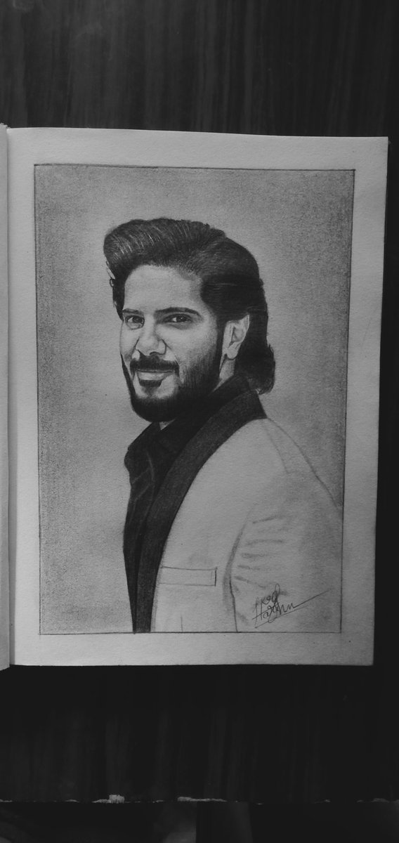 @dulQuer pencil drawing #dqsalmaan #DulquerSalmaan  #kerala @basil4u @Ikka_KunjikkaFC @mammukka #Pencildrawing