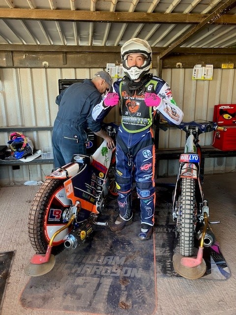 AJScottLtd's tweet photo. We were very proud to support William Richardson, competing @BanditsSpeedway to win with his @MildenhallFT teammates. Well done lads! https://t.co/PDtyWbJ1cu