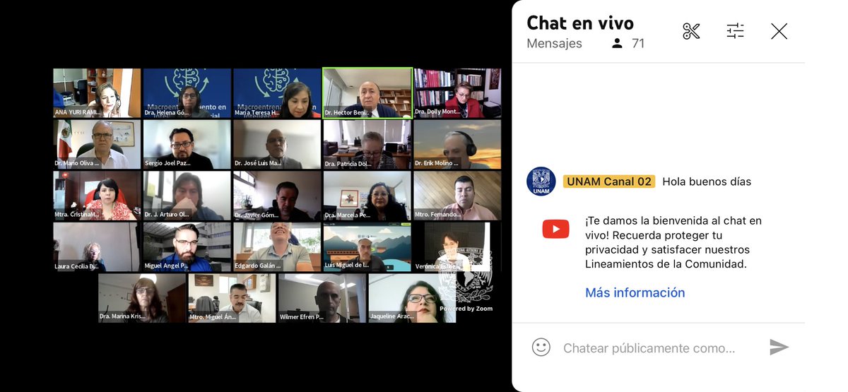 #SomosUNAL Conectémonos a la inauguración del Macroentrenamiento en Inteligencia Artificial de la Red de Macrouniversidades de America Latina y el caribe. 

youtube.com/@webcastunam02