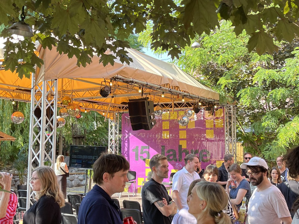 GMOrch's tweet photo. Happy birthday, #InitiativeMusik zur 15 Jahren von @BundesKultur und vielen Gästen. @eindruecke @BVMI_music @GVL_de @DMusikrat https://t.co/UWDOfUw7qM