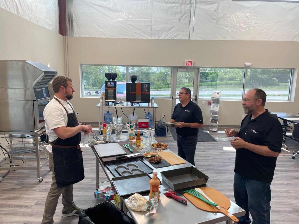 heartlandreps's tweet image. We had an absolute blast at our @turbocheftech #Plexor demo event in Des Moines last month, and we hope you did too! 👩‍🍳We're always here for your in-person demo needs. Want to see a specific type of #foodserviceequipment in action and give it a test drive? Let us know!