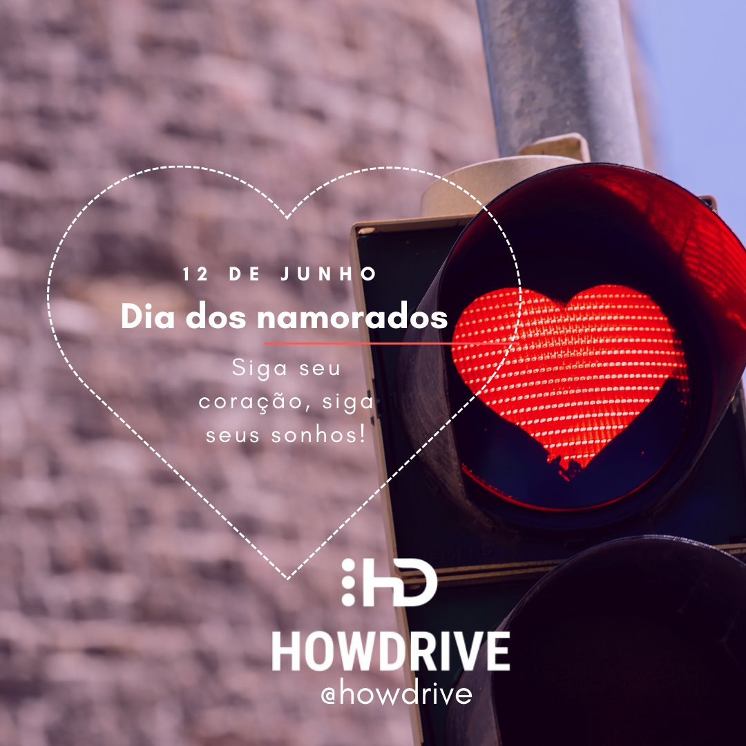 howdrive_app's tweet photo. Dia dos namorados.
Dia de seguir seu coração e seus sonhos.
#diadosnamorados #felizdiadosnamorados #coração #amor #love #sinalvermelho #sinalverde #habilitado #CNH #app #dirigir https://t.co/A3MVN9k5xV