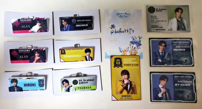 2022年最新春物 三浦宏規 アクターズリーグ IDカード ネームバッジ