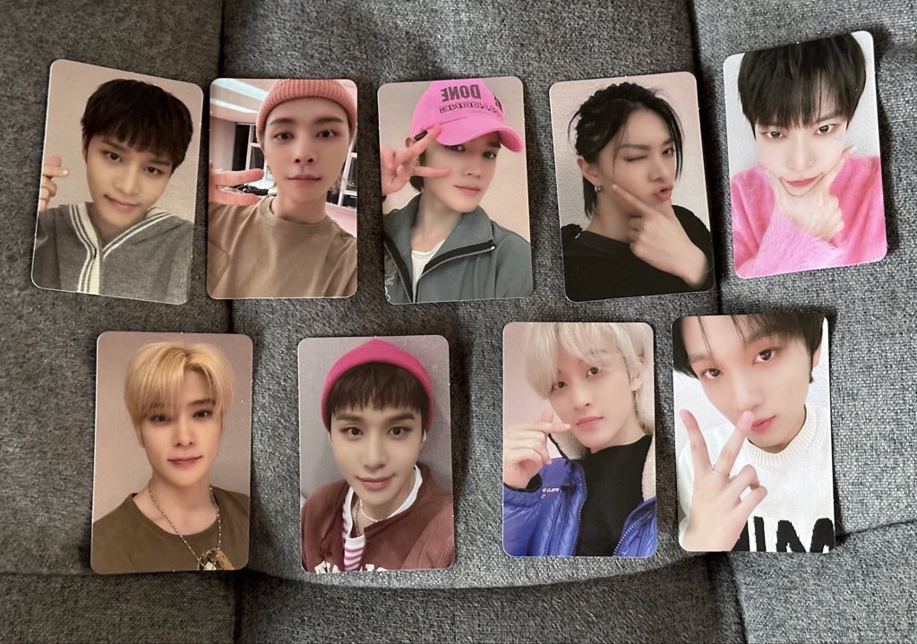 [พร้อมส่ง] การ์ด 2 baddies withfans yizhiyu 
ครบเซต 9ใบ แทอิล จอห์นนี่ แทยง ยูตะ โดยอง แจฮยอน จองอู มาร์ค แฮชาน 1000
ค่าส่ง30ลทบ/50ems
💌สนใจ dm เลยค่า
#ตลาดนัดnct #ตลาดนัดnct127