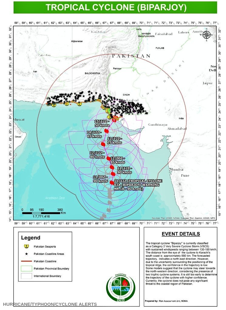 GlobalCyclones's tweet photo. * #NorthIndianOcean:
- #Biparjoy #CycloneBiparjoy #Oman #Yemen #Iran #Pakistan #India #Karachi #Gwadar #Hyderabad #Ormara #Gandhinagar #BiparjoyCYCLONE #TropicalCycloneBiparjoy #CyclonicStormBiparjoy #Pipar #Golay #Wasaio #Akari
-BLOG/MAPS/SATELLITE:
https://t.co/BUDIrgDsl6 https://t.co/AmDNnExO6w
