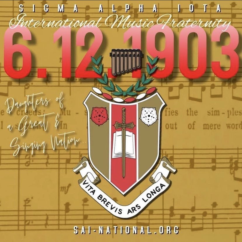 Happy Founders Day to the Lovely Ladies of Sigma Alpha Iota! The First and the FINEST of all Women’s Music Fraternities. Congratulations on making 120 years of empowering women through music. 

Giving a HUGE shoutout to the home team <a href="/LambdaZeta03/">ΣΑΙ Lambda Zeta</a>, love you with our whole heart❤️