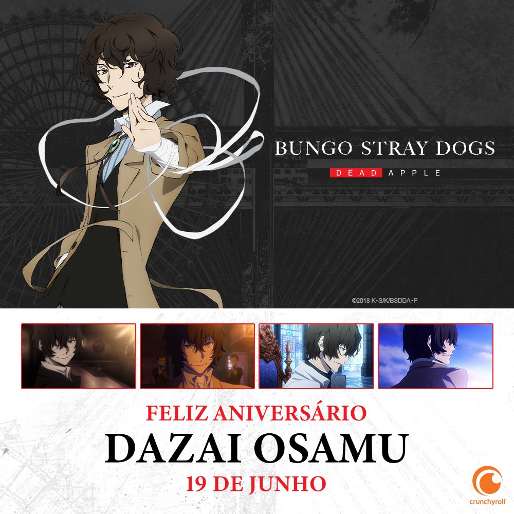 Crunchyroll Brasil ✨ on X: Se correr o bicho pega. Se ficar 🏃 ~✨  Anime: Bungo Stray Dogs (5ª temporada)