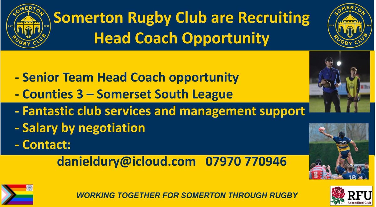 Somerton Rugby (@somertonrfc) on Twitter photo 