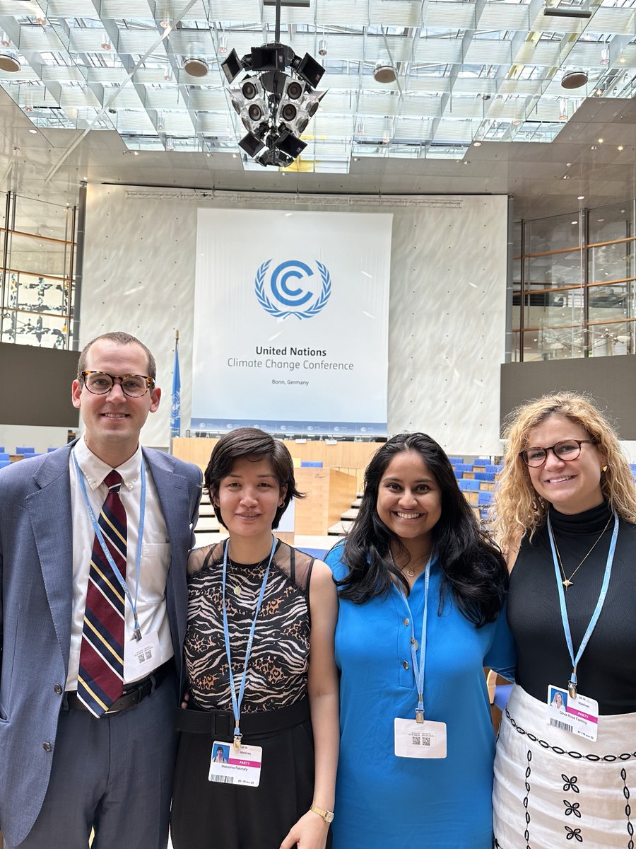 IPI’s Climate Team is in Germany for the @UNFCCC's #BonnClimateConference, for the annual subsidiary bodies 58th session of SBI & SBSTA. Participants are meeting to discuss topics under the Paris Agreement and outcomes from #COP27 ahead of #COP28 Read ➡ theglobalobservatory.org/2023/01/taking…