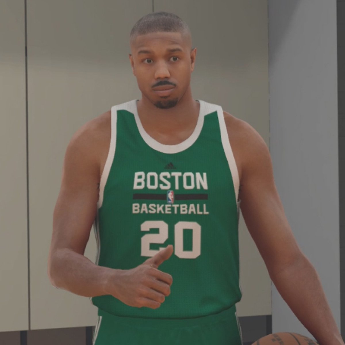 Name a fictional sports legend.

Justice Young
NBA 2K17