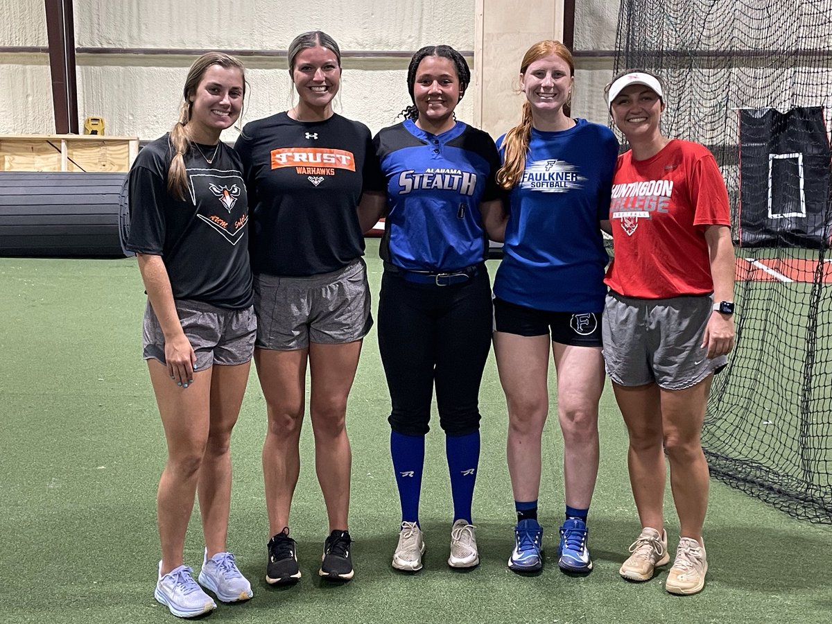 Thank you Coach Hannah for all the knowledge that you shared and thank you for the tough workout I appreciate it all. Also thank you to the Faulkner/AUM players for your help and advice I learned a lot.