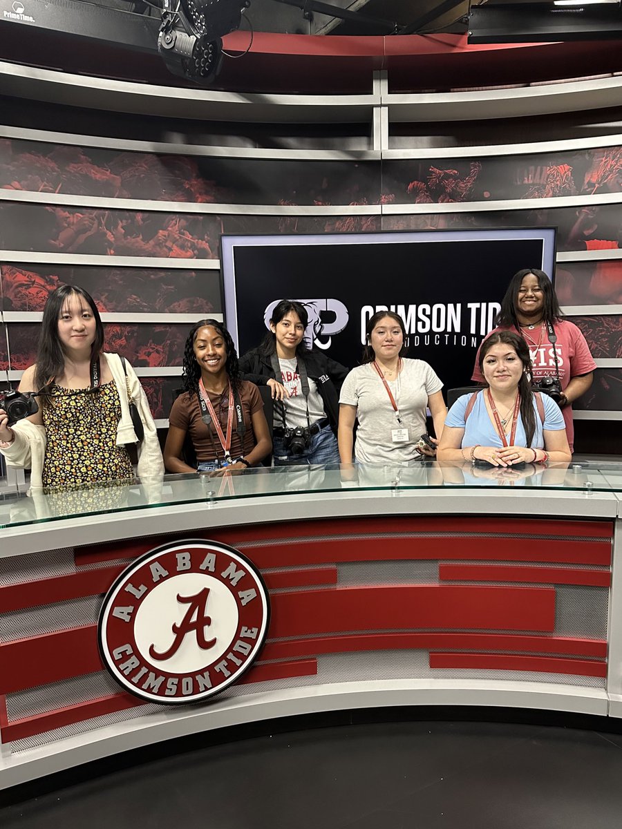 AlaSPA's tweet image. Thank you to Crimson Tide Productions, WVUA 23 and Pat Duggins for showing the MJW staff around on Friday!