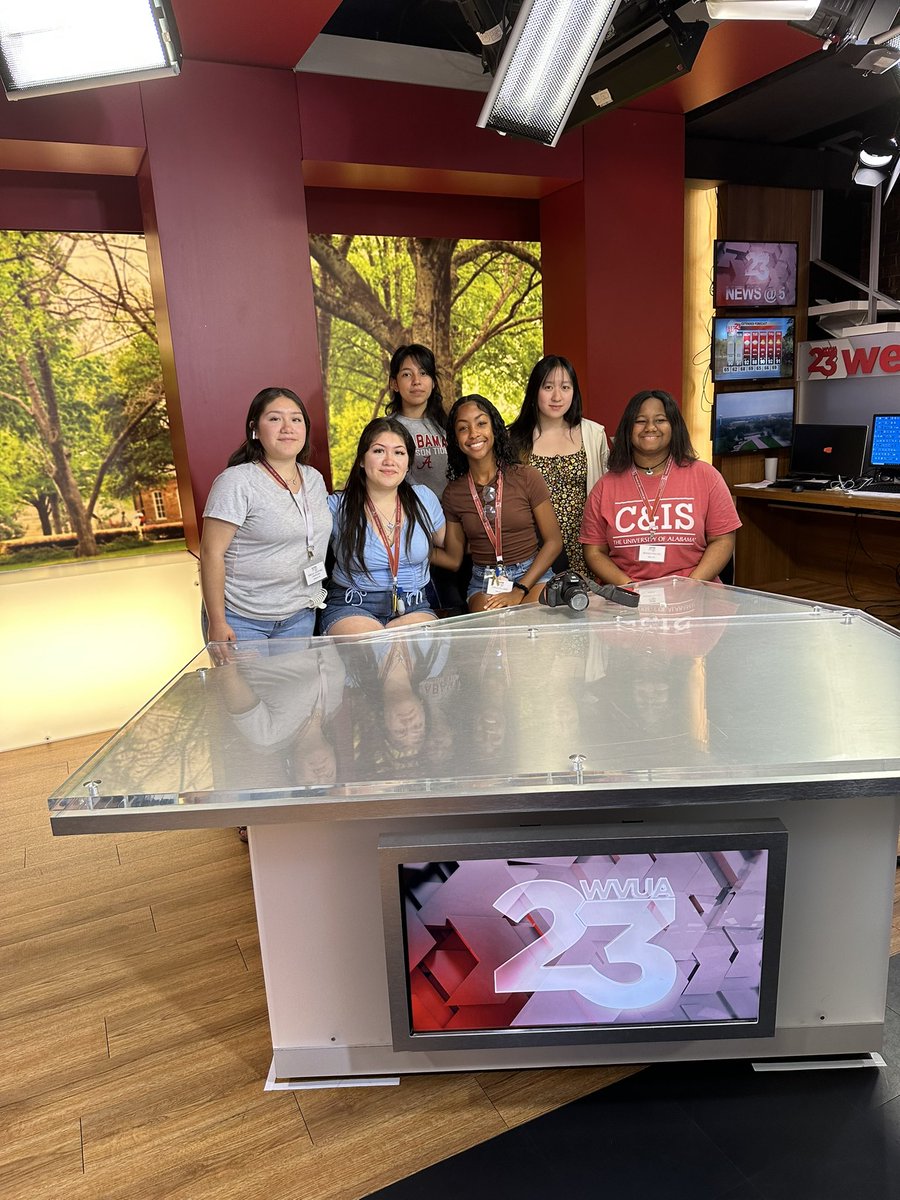 AlaSPA's tweet image. Thank you to Crimson Tide Productions, WVUA 23 and Pat Duggins for showing the MJW staff around on Friday!