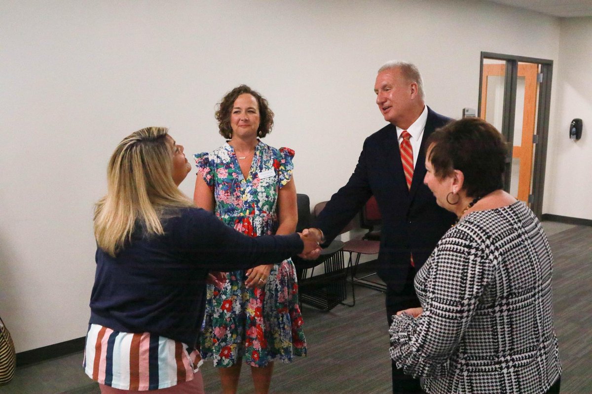 It was a pleasure to meet Education and Labor Cabinet Secretary Jamie Link. I loved hearing him speak, my takeaway, in Kentucky let’s “focus on employment NOT unemployment.” <a href="/KyDeptofEd/">KY Dept of Education</a>