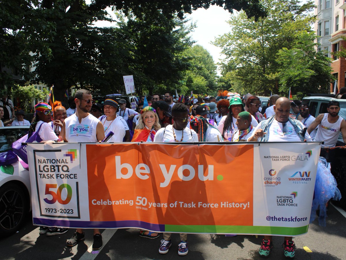 TheTaskForce's tweet photo. 🌈 We had a blast this weekend at #CapitalPride! Thank you, @capitalpride, for having us at the #PrideParade and #PrideFestival.
🟣 We're celebrating #PrideMonth and continuing to celebrate the #TaskForceat50!
🔗 March with us in #NYCPride: https://t.co/lKLjQO86hI https://t.co/ATkfYYf1LO