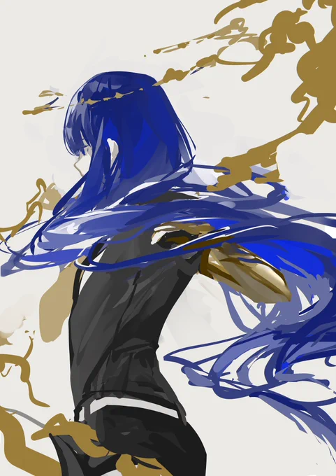 宝石の国 殴り描き