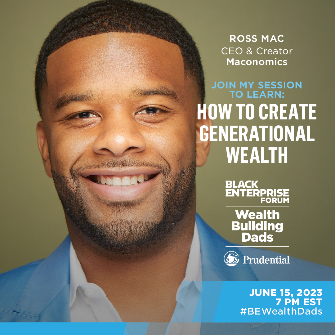 blackenterprise's tweet photo. Don't miss this live-streamed discussion on June 15, 2023, at 7:00pm EST, where leading financial education experts and influencers will share insights on empowering your family's financial future hosted by @Prudential. Register now https://t.co/Xcp2dHyGQi

 #BEWealthDads https://t.co/OsJLLUfgBI