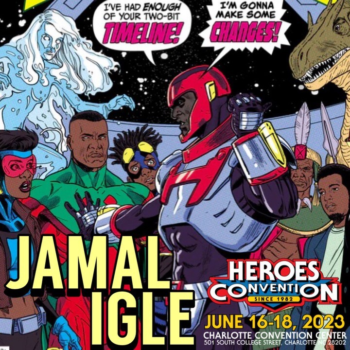 I'll be at #Heroescon this weekend, for the first time since 2015!
Come see me at AA-1809 all three days!