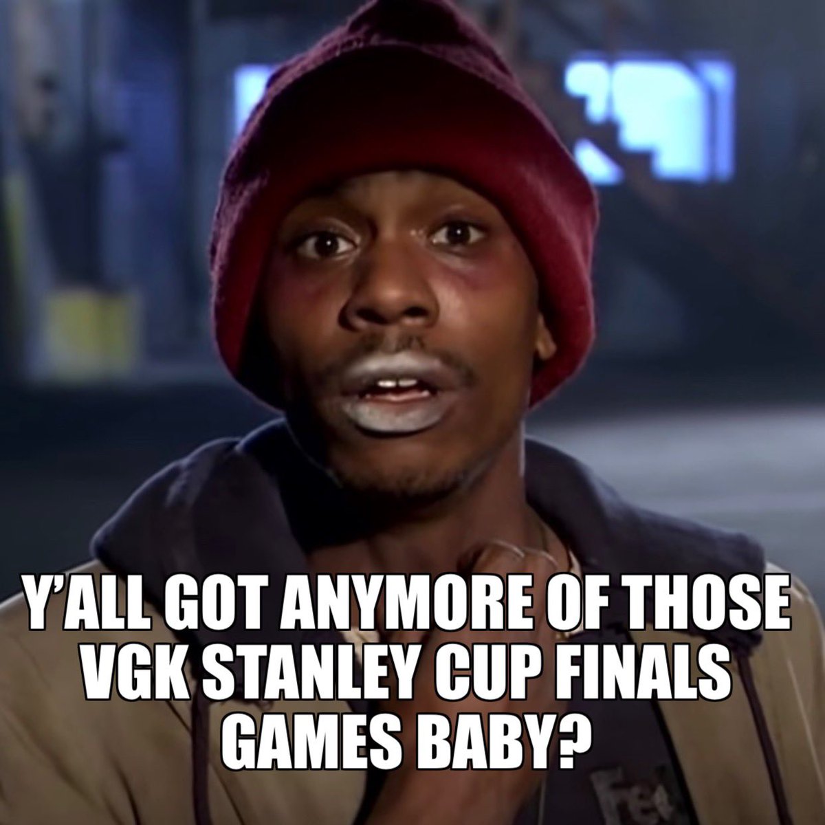 Me waiting for tomorrow’s game 5!! #GoKnightsGo #VegasBorn #StanleyCupFinals #WeWantTheCup