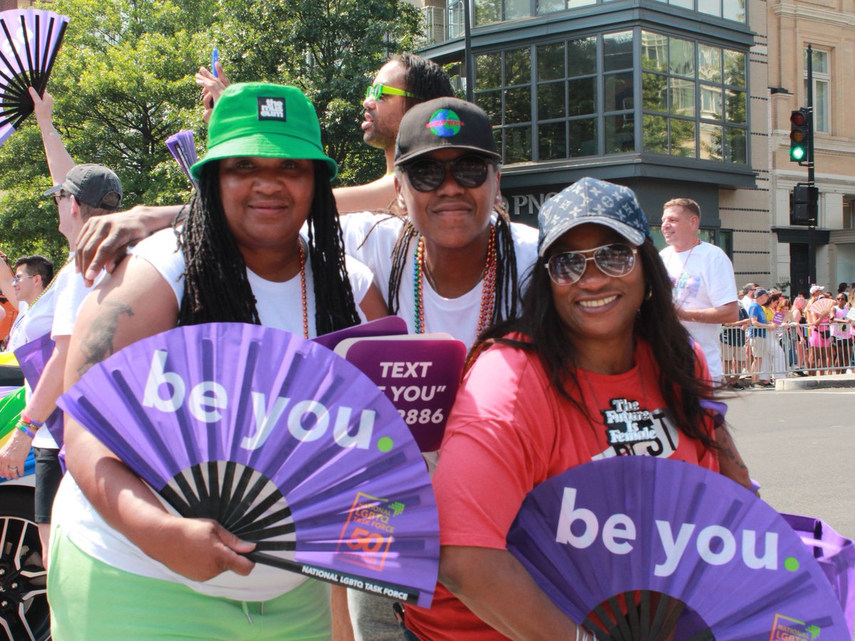 🌈 We had a blast this weekend at #CapitalPride! Thank you, @capitalpride, for having us at the #PrideParade and #PrideFestival. 

🟣 We're celebrating #PrideMonth and continuing to celebrate the #TaskForceat50!  
 
🔗 March with us in #NYCPride: bit.ly/2023WeMarch