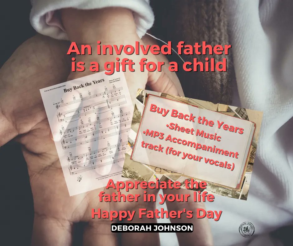 Dads--you are important! Sheet music: bit.ly/3Labkax MP3: bit.ly/43kEdr4 #fathersday #gift #creatememories