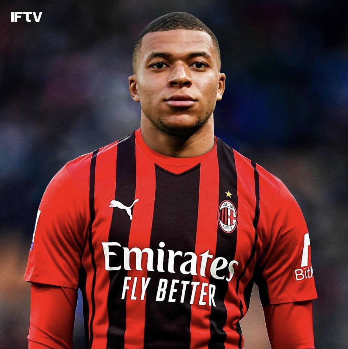 AC_MilanFR's tweet photo. 🚨🚨🚨 EXCLU AC_MilanFR : 

KYLIAN MBAPPÉ EST PAS UN JOUEUR DE L’AC MILAN !! 🔴⚫️ https://t.co/ZquRUjf7x6