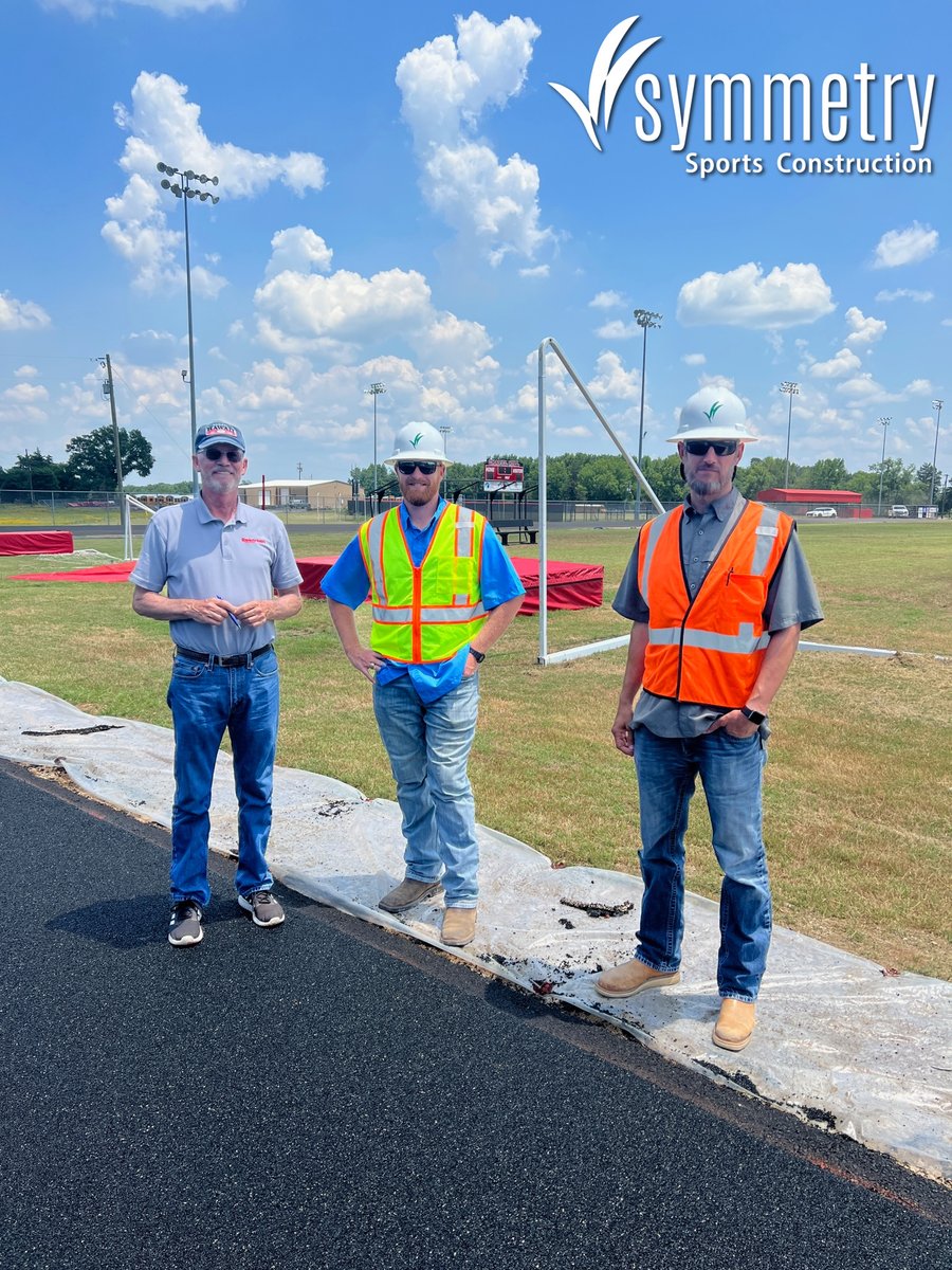 Symmetry_Sports's tweet photo. Symmetry team members received specialized training from our partners @RekortanTracks last week. Symmetry's commitment to continuing education is just another way we're BUILDING TO A HIGHER STANDARD! 😎 #SymmetryDifference #SymmetrySports #sportsconstruction #tracksurfacing https://t.co/qTE1vFH51a
