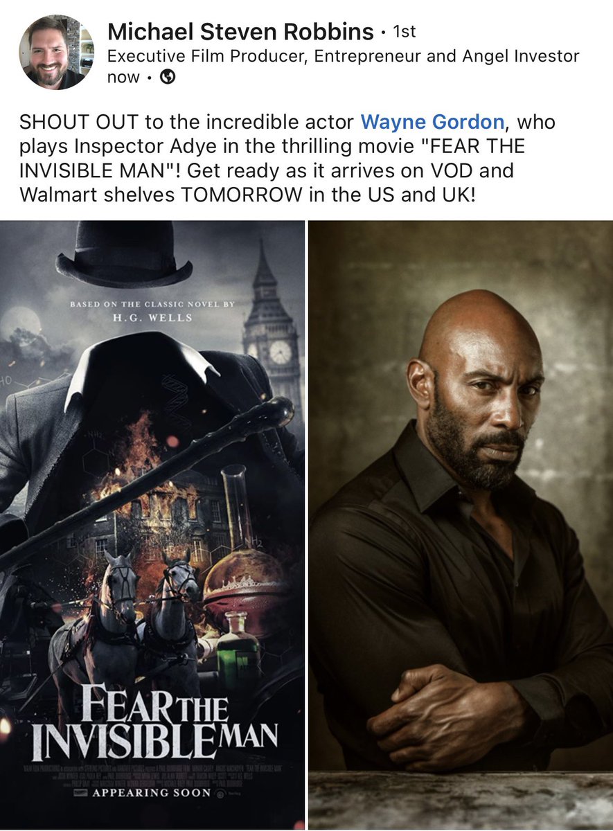 Tomorrow is the big day <a href="/FearInvisible/">Fear_The_Invisible_Man</a> <a href="/hanoverpictures/">Paul Dudbridge</a> <a href="/MhairiCalveyAct/">Mhairi Calvey</a>