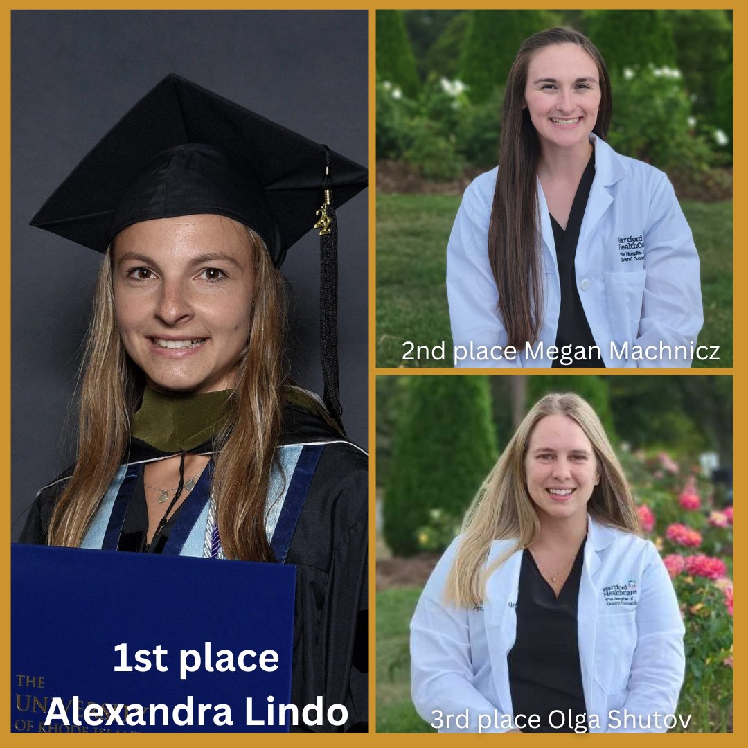 Congratulations to our Great 8 Residency Showcase winners! Check out their abstracts on our website.cshponline.org/The-Great-8

1st place: Alexandra Lindo
2nd place: Megan Machnicz
3rd Olga Shutov

#cshp #cshpresidents #ctpharmresidents